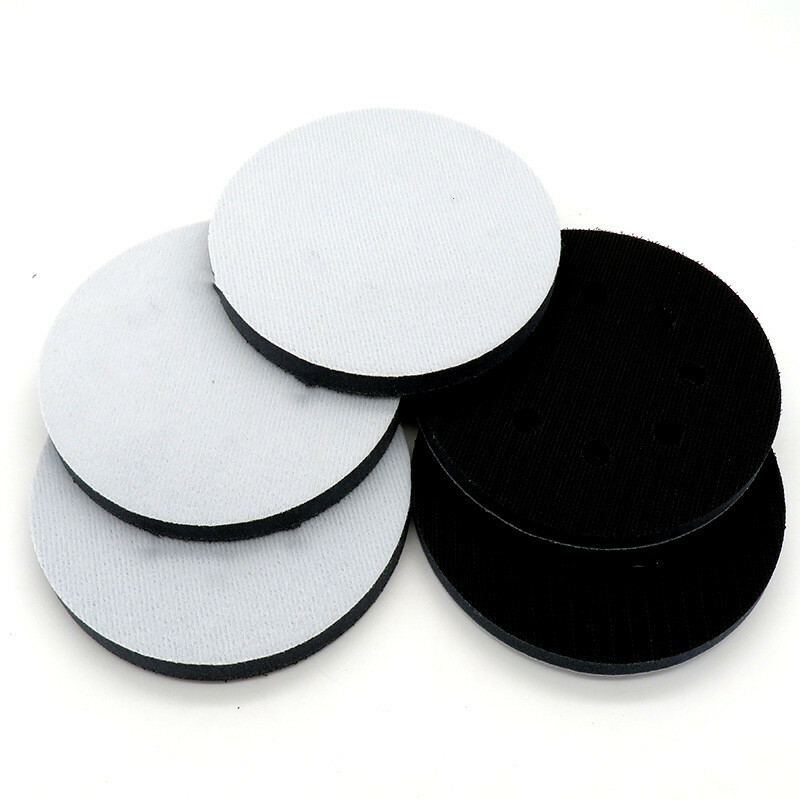 5Inch Soft Density Interface Pad Hook and Loop Sponge Cushion Buffer Backing Pad