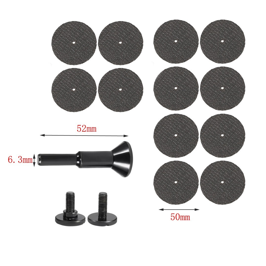 2 Inch 50mm Grinding Disc for For electric Drill 1/4in Shaft Resin Reinforced