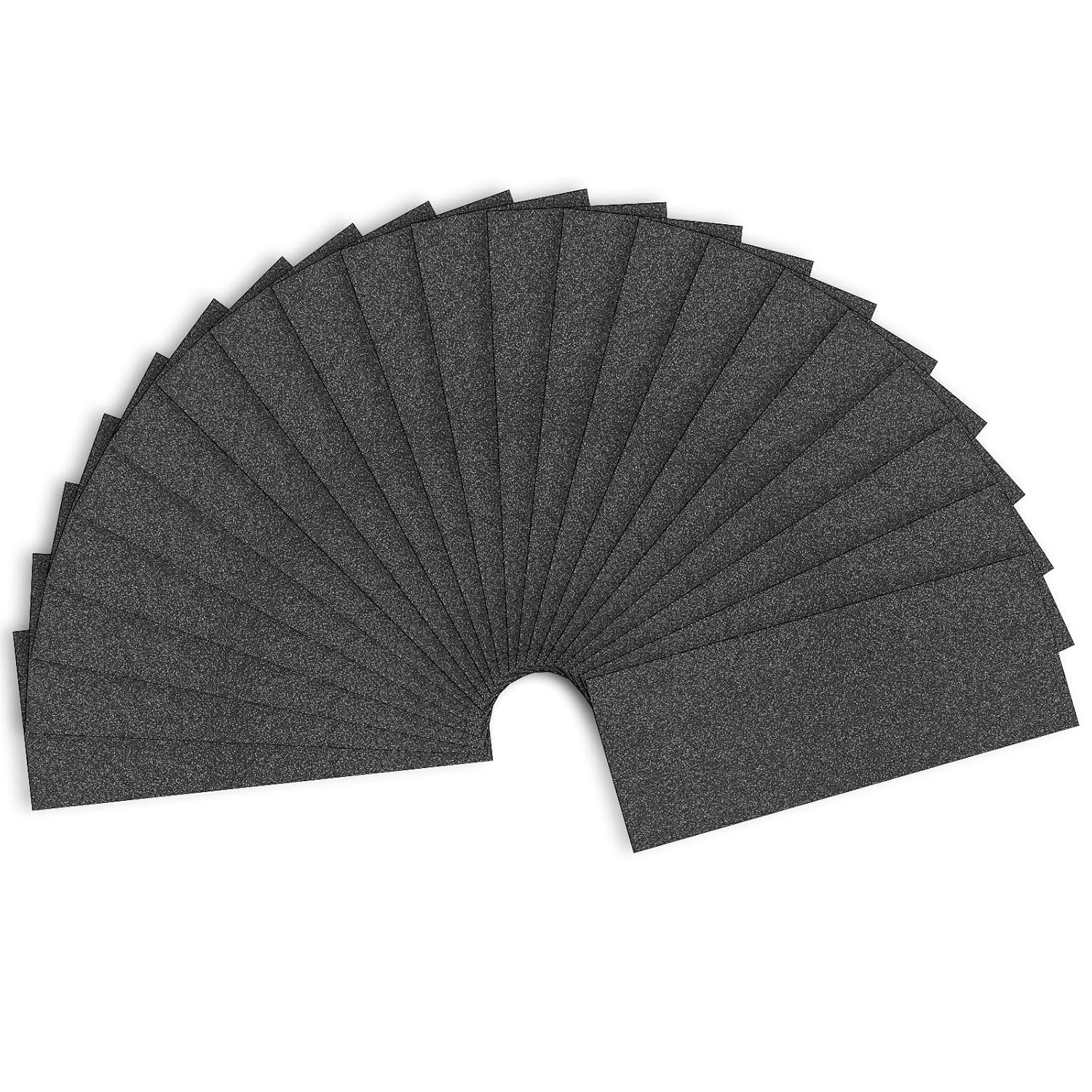 Sandpaper Assortment 120/220/400/600/800/1000/2000 Grit, 21 Sheets, 9 x 3.6 Inch