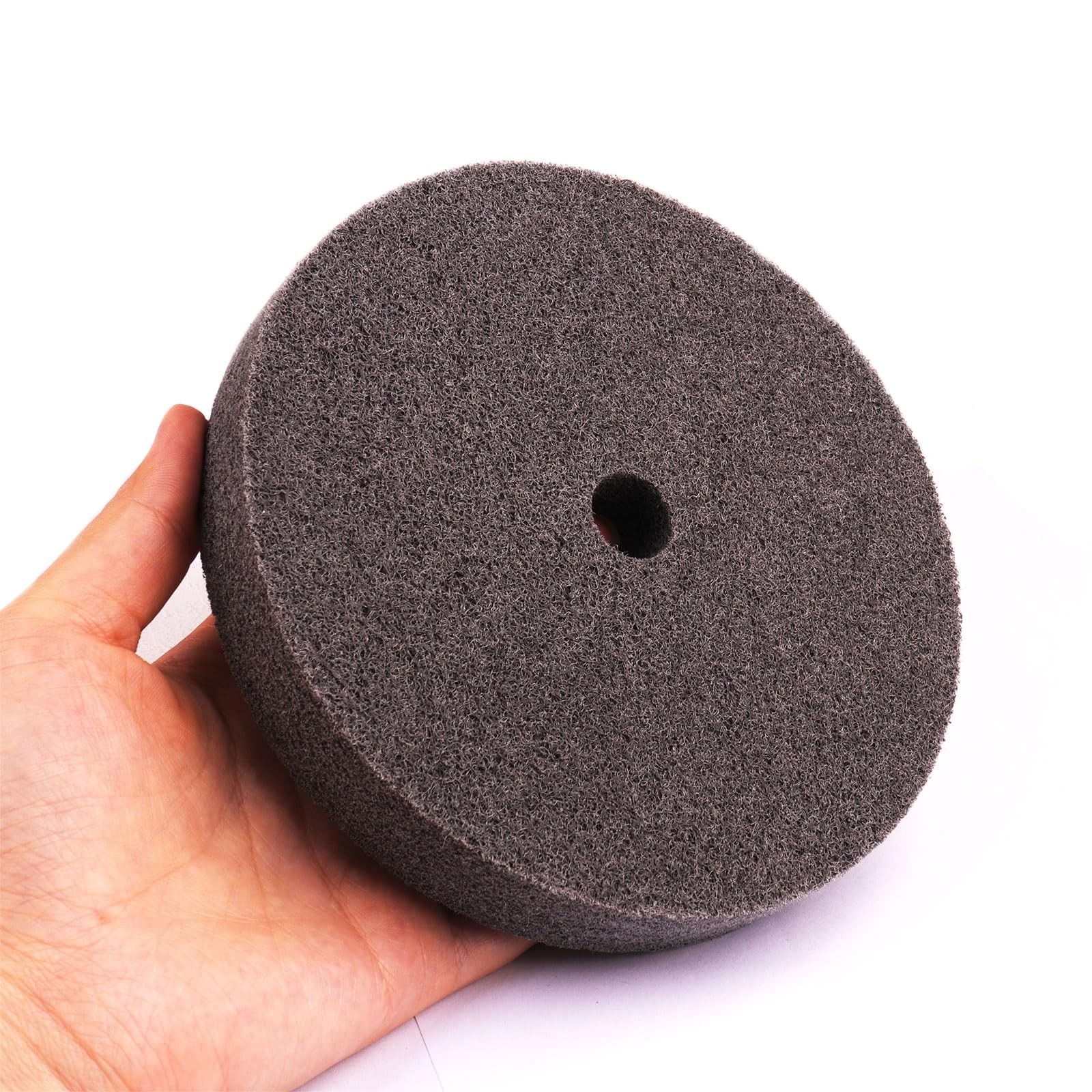 CBRIGHT 6 Inch Fiber Buffing Wheel,7P Hardness Polishing 6 inches