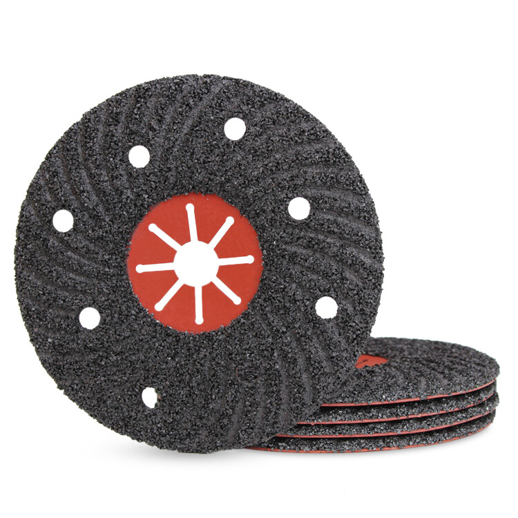 5 Pack – 7″ x 7/8″ Silicon Carbide Semi-Flex Sanding Discs for Angle Grinders