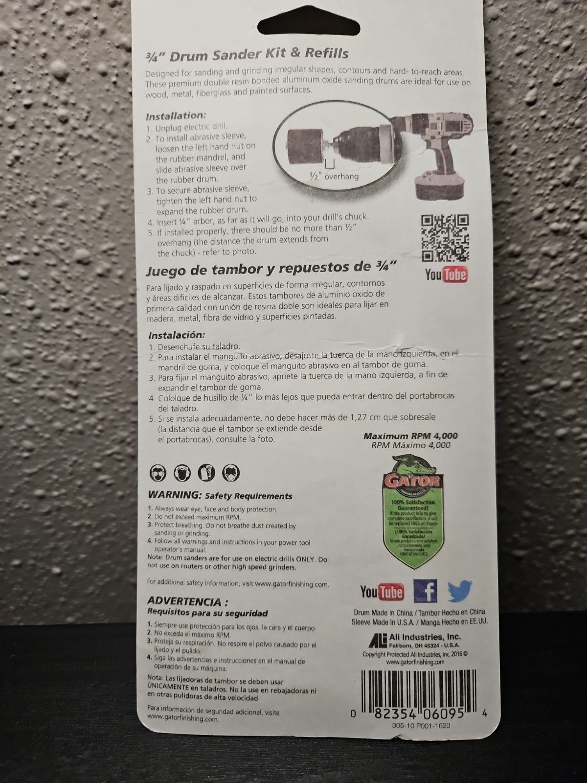 ALI INDUSTRIES 6095 .75″ Drum Sleeve Kit (10 Pack)