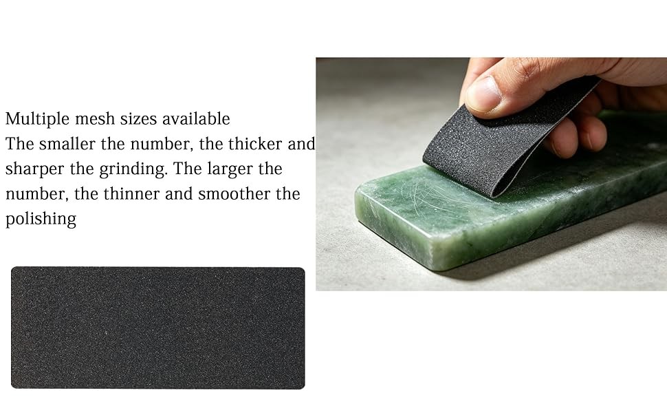 42Pcs Sandpaper Assortment,120/220/400/600/800/1000/2000 Grit, 9 x 3.6 Inch, Wet