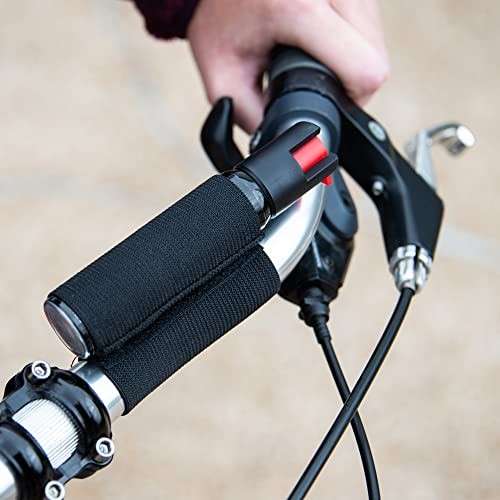 Cyclist Pepper Spray with Adjustable Bike Strap, 45 Burst, 10 Foot (3 meter)
