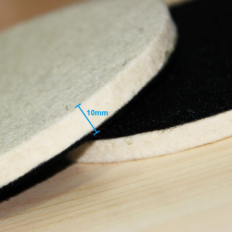 4″ Wool Polishing Bonnet Auto Buffing Pad For Car Polish 100mm – Set of 2