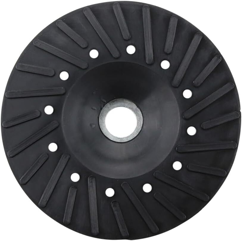 2 Pack – 5″ x 5/8″-11 Resin Fiber Disc Backing Pad w/ Lock Nut for Grinder 125MM