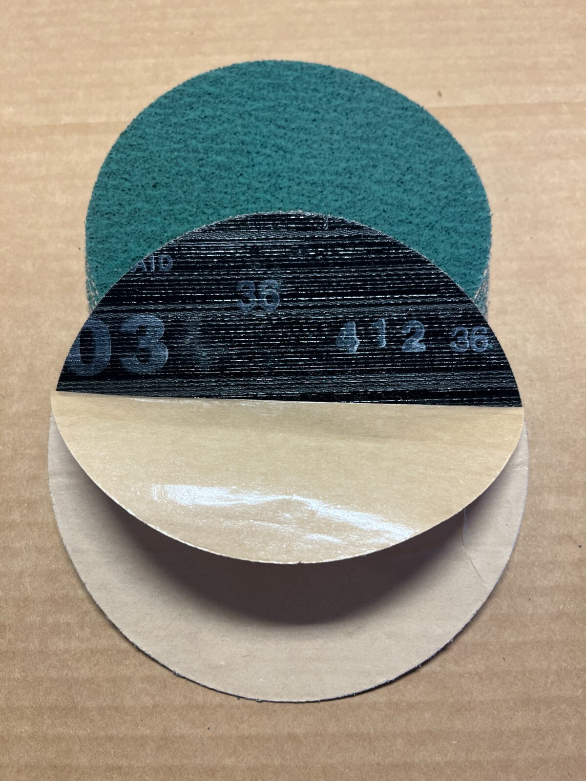 8″ Premium PSA Discs 60 Grit Green Zirconia Self Stick Sanding Discs, 10-Pack!