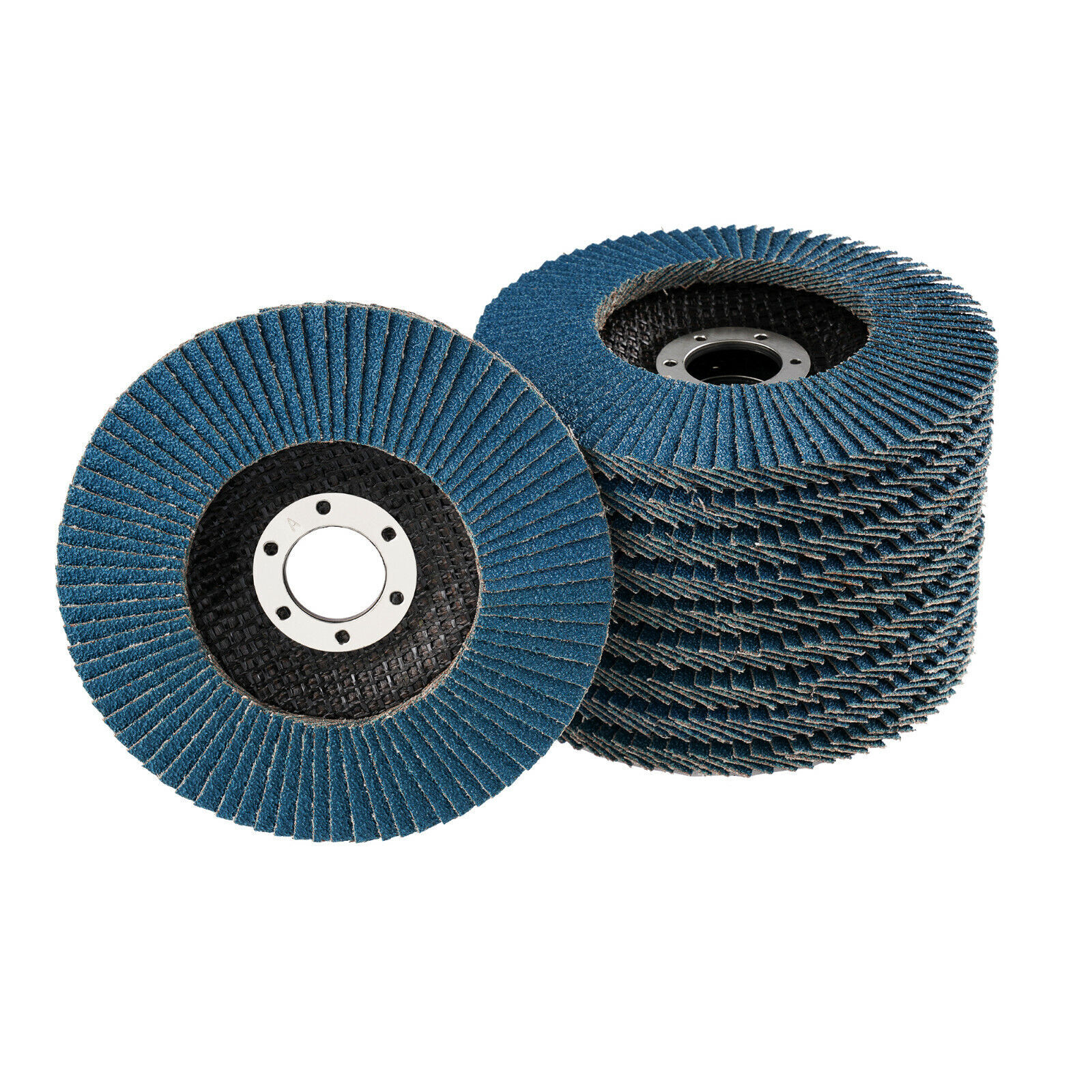 10 Pack 4.5” x 7/8″ Professional 36 Grit Zirconia Flap Disc Grinding Wheels T29