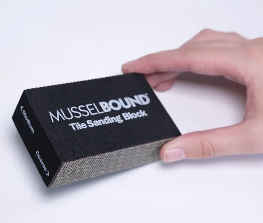 Double Grit Diamond coarse & Medium Wall Tile Sanding Block For Easy And Quick