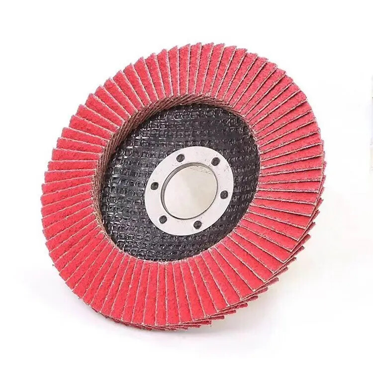 SATC 10PCS 4-1/2″x7/8″ Ceramic FlapDisc Sanding Grinding Wheel P80 T29 For Metal