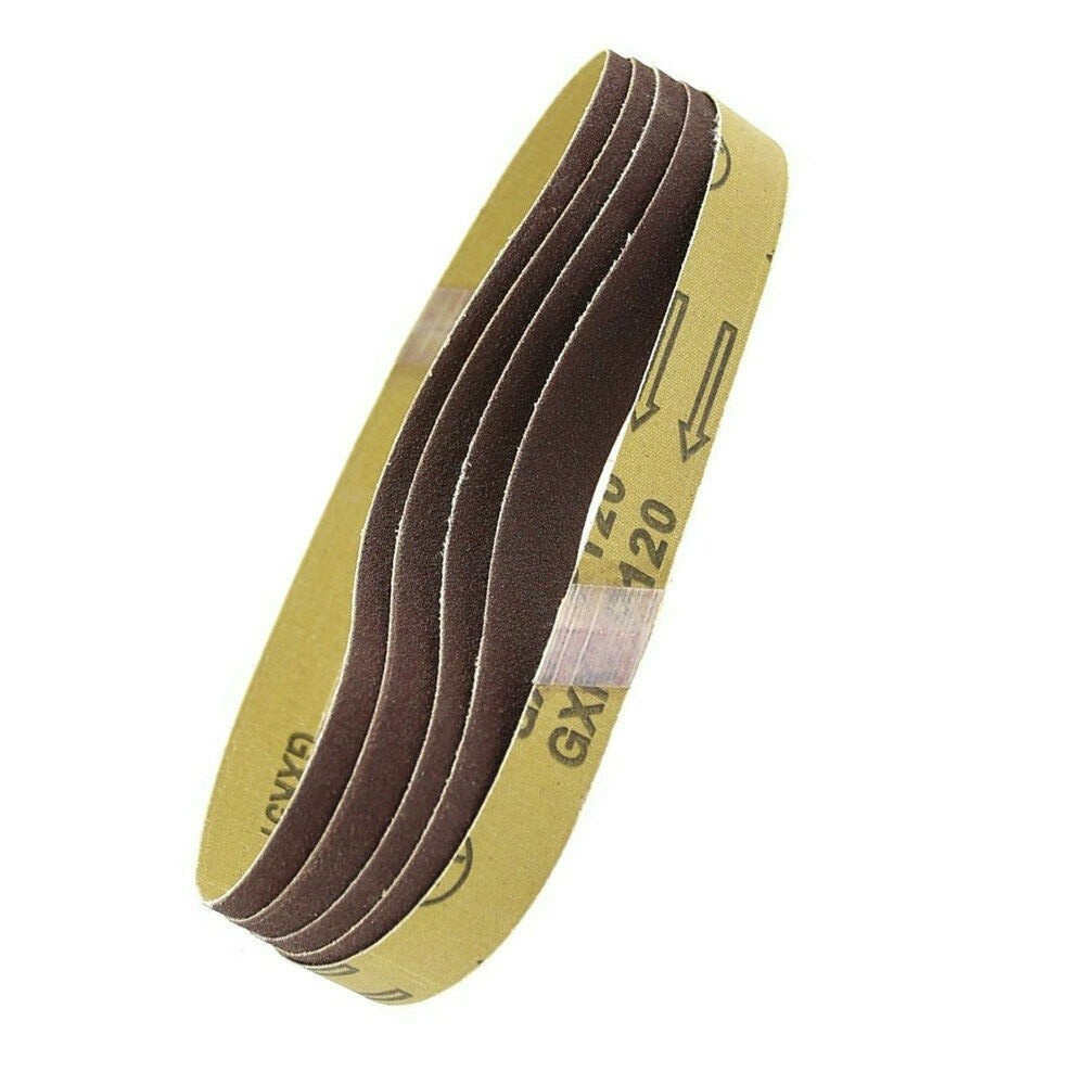 10Pcs 520*20mm/330x10mm/457*13mm P60-P320 Abrasive Belt Sanding For Machine Tool