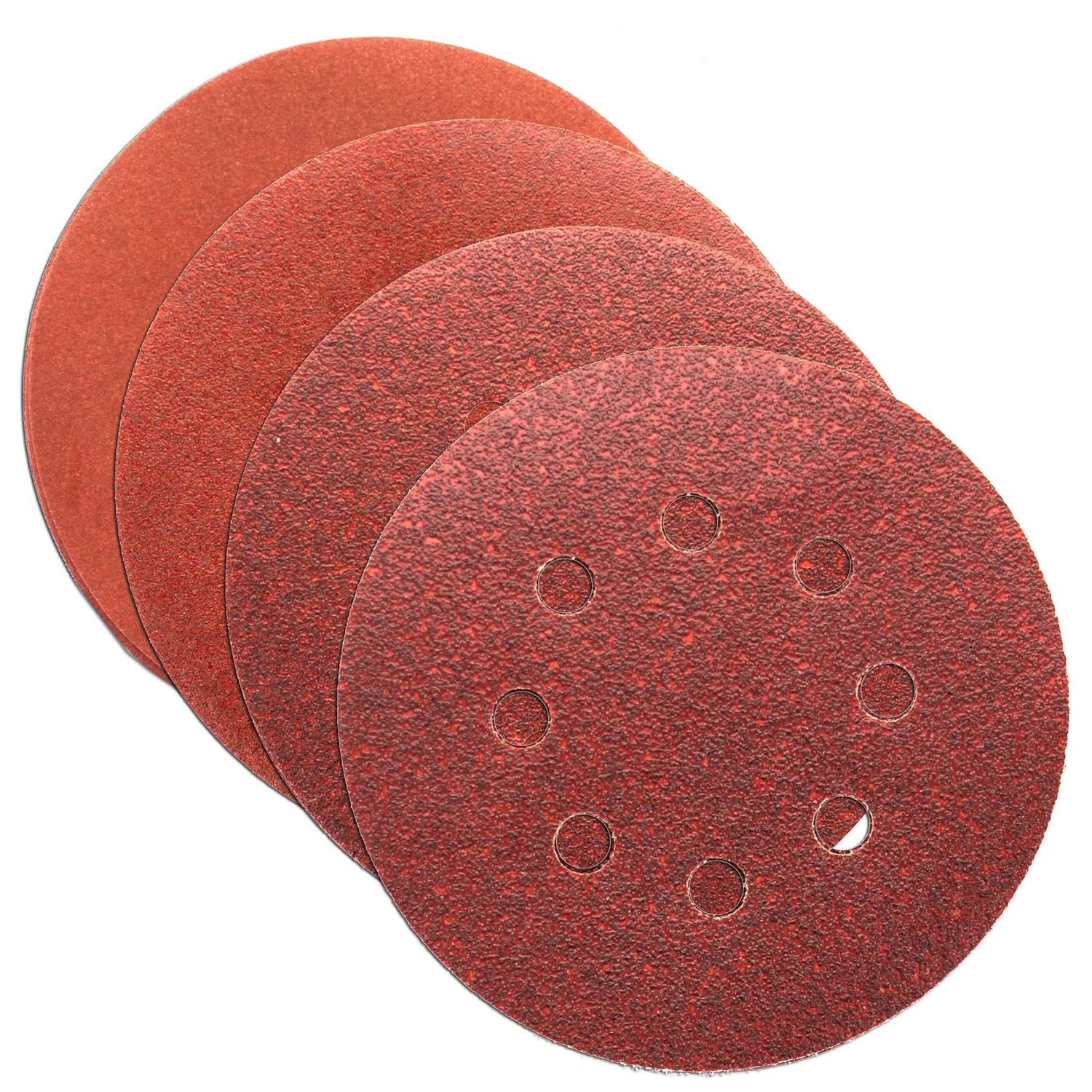 2 Pack Gator 438505 5 Inch Assorted Grit Hook and Loop Sanding Discs Box