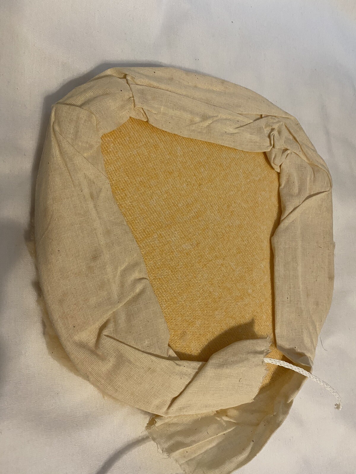 9″ Lambskin Wool Polishing Tie On Bonnet For Automotive Orbital Waxers/Polishers