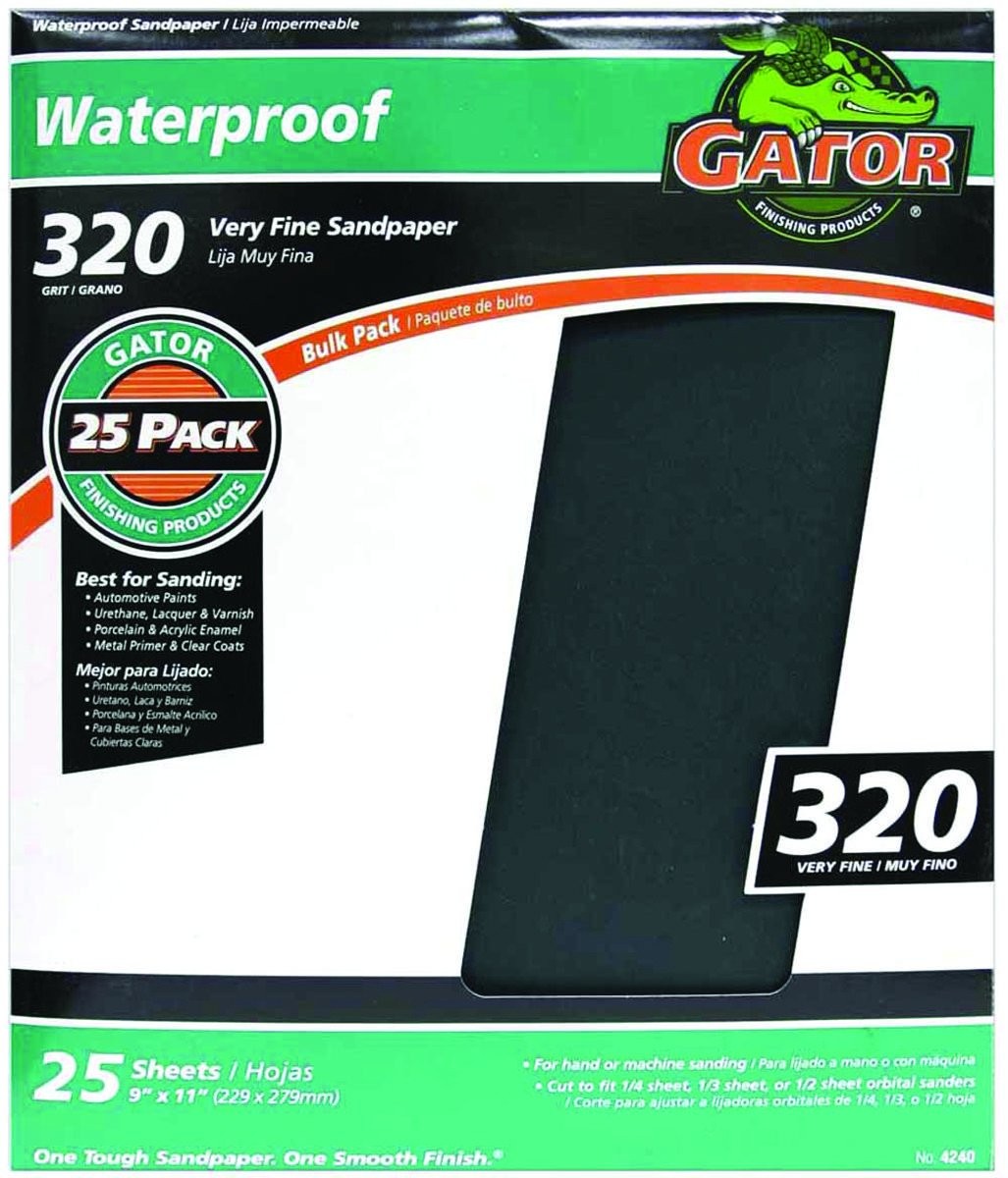 Ali Industries SANDPAPR9X11WETDY320BGR Premium Bonded Grain Provides Superior f