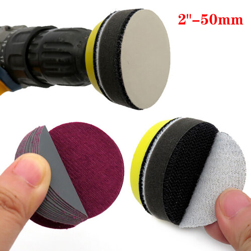 1″ 2″ Wet and Dry Sanding Discs 25mm 50mm Sandpaper Hook and Loop 60-10000 Grit
