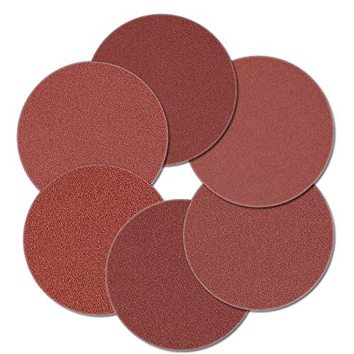 30 Pack 9 Inch Self Adhesive Aluminum Oxide Sand Paper Assorted Grits