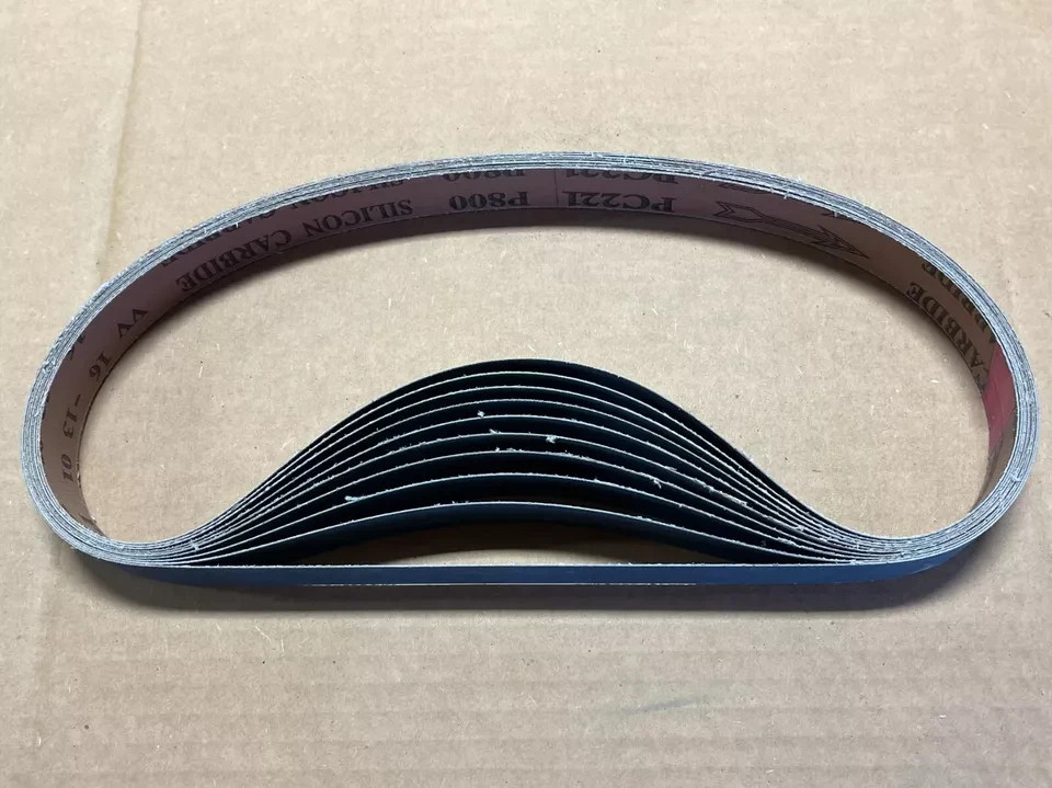 1″ x 30″ Abrasive Belts Silicon Carbide for Metal Deburring Finishing