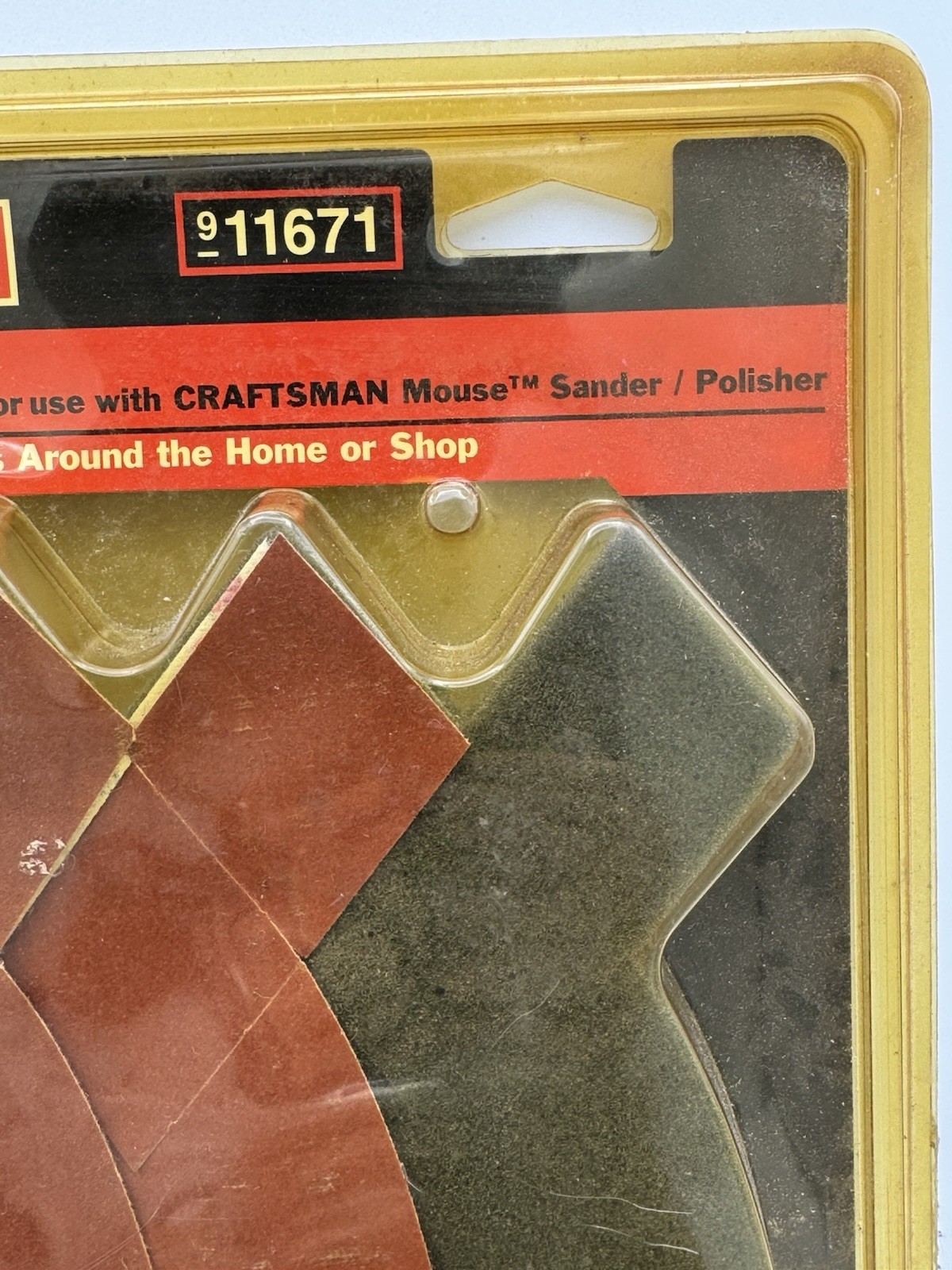 Set Of 2 NOS Sears Craftsman Sanding Polishing Kit For Craftsman Mouse Sanders