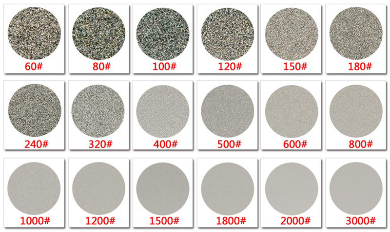 7Pcs 6″ inch Diamond Grinding Disc Grit 80-3000 Set Flat Lap Disk Coated