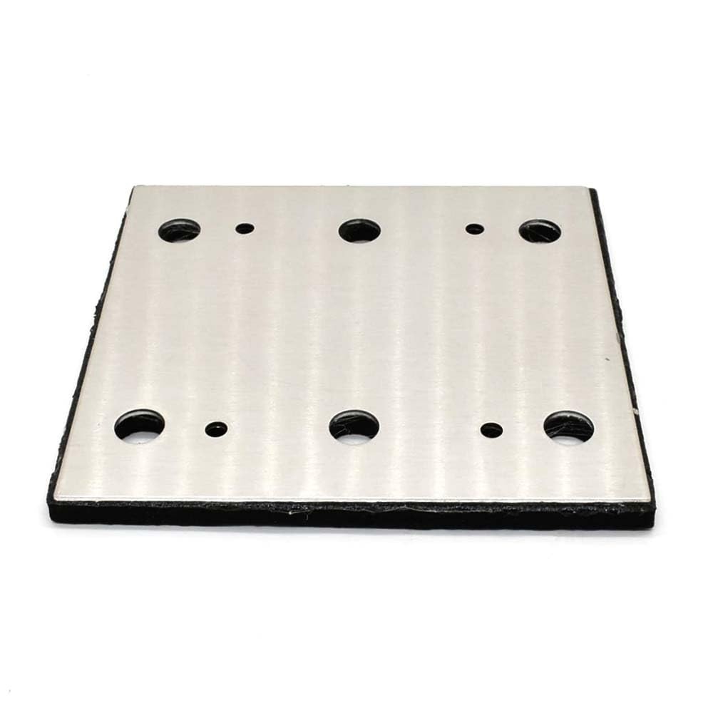 Medium Grit 180 Sanding Pad 1/4 Sheet, Fits Milwaukee Palm Sanders – 6 Holes