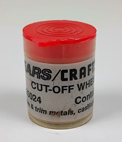 Sears Craftsman Cut-Off Wheels 25024 33 Pieces Groove & Trim Vintage USA T1795