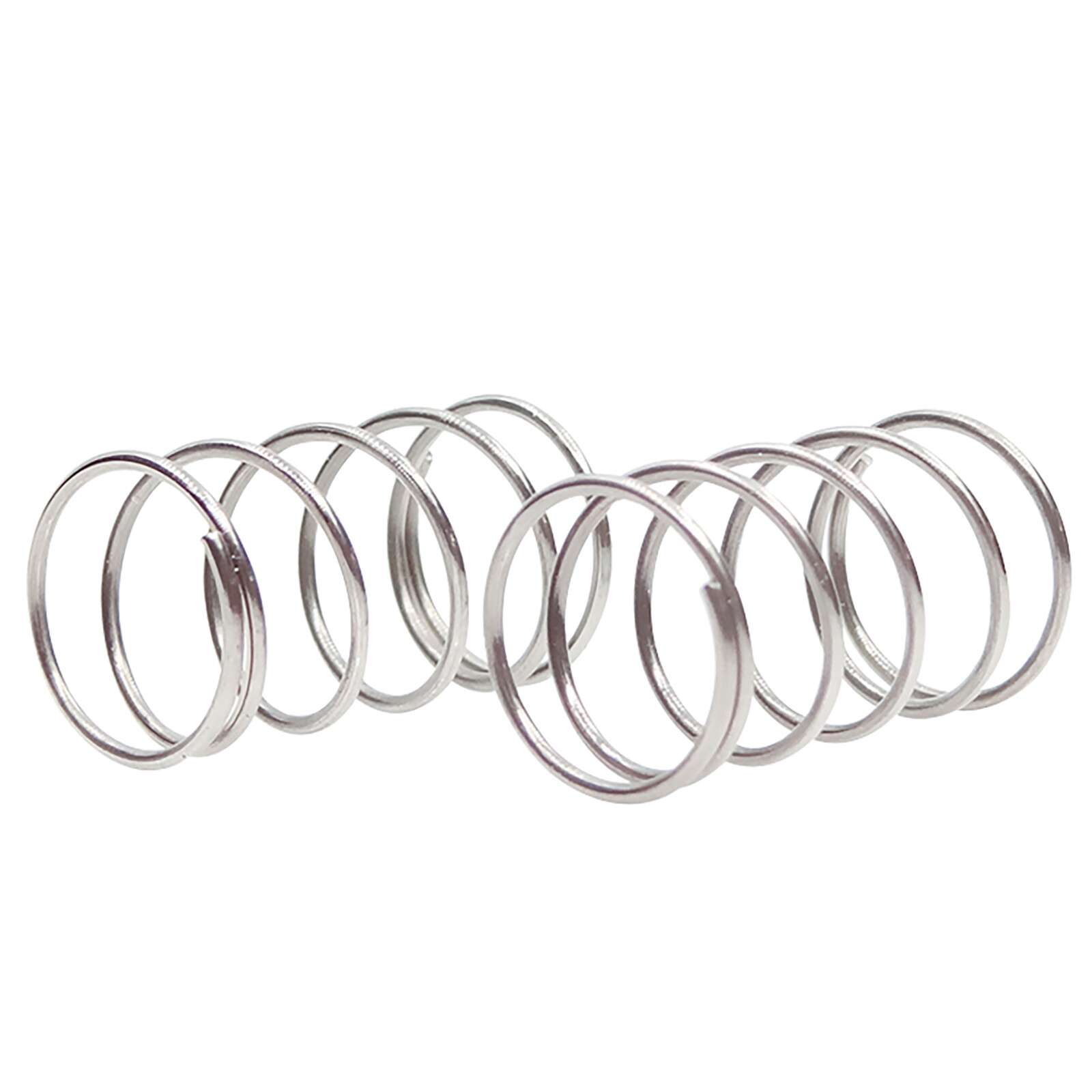 304 Stainles Steel Compression Pressed Springs ,0.6mm 0.7mm 0.8mm Wire Diameter