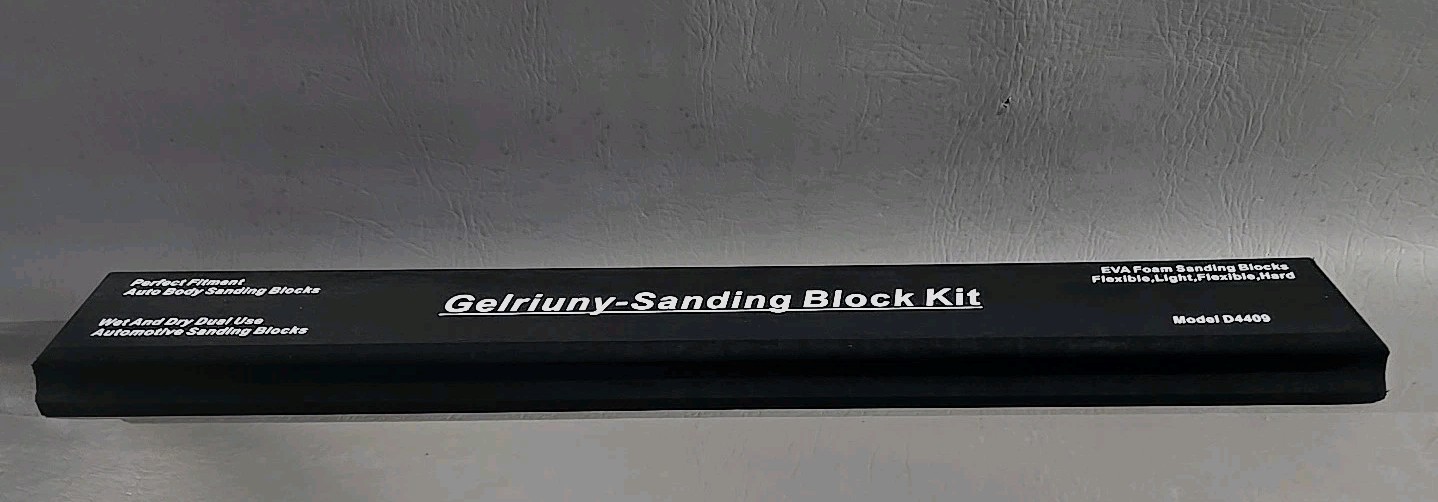 GELRIUNY D4409 Black Long 24″ Sanding Block,Auto Body Sanding Block,Automotive S