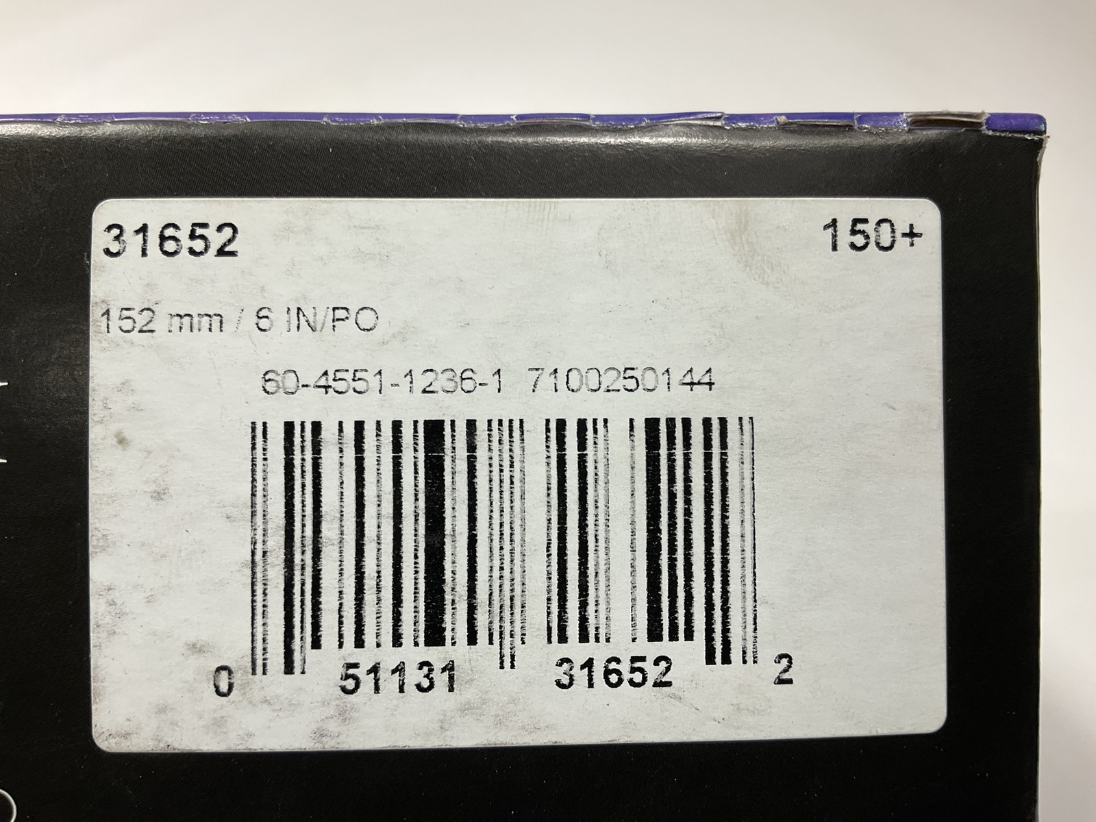3M 31652 Cubitron II Net Sanding Abrasive Disc Roll, 150+, 6″, 50 Discs Total