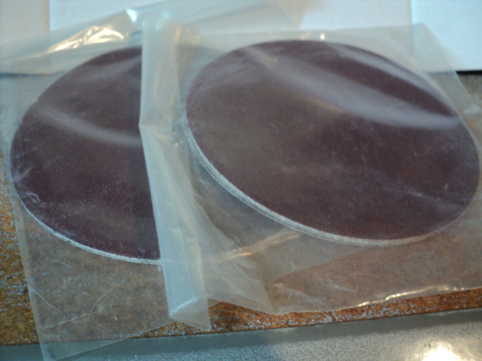 5″ Sanding Discs from E.A.C. 157 Grit – Two Packs of 5 – Self Stick – New.