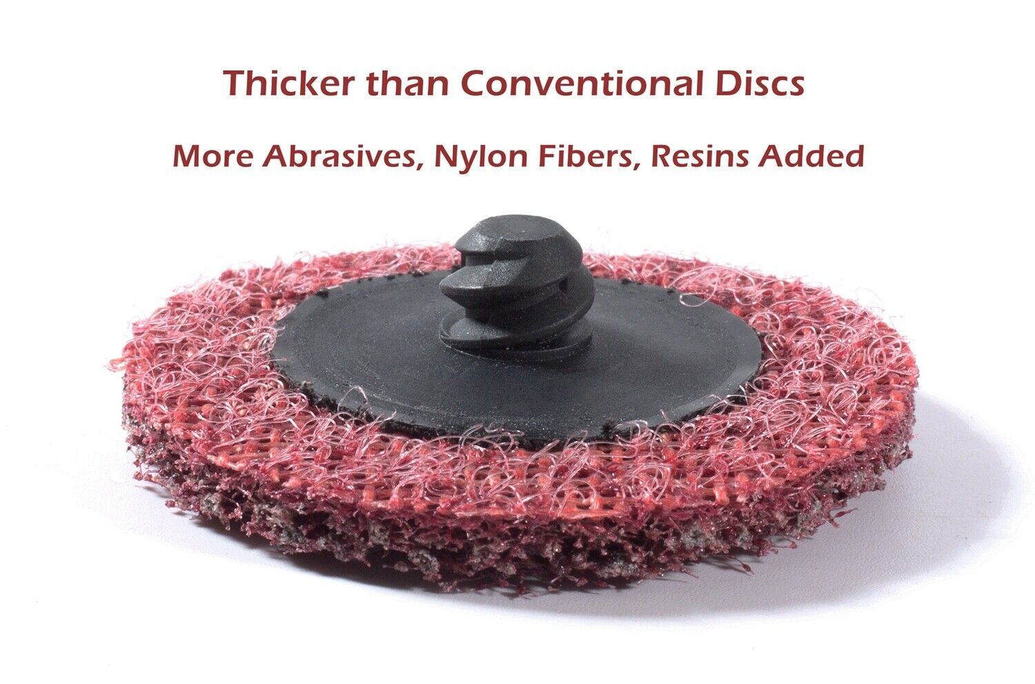 25PC 3 inch Roll Lock Sanding Disc Medium Surface Conditioning Die Grinder Drill