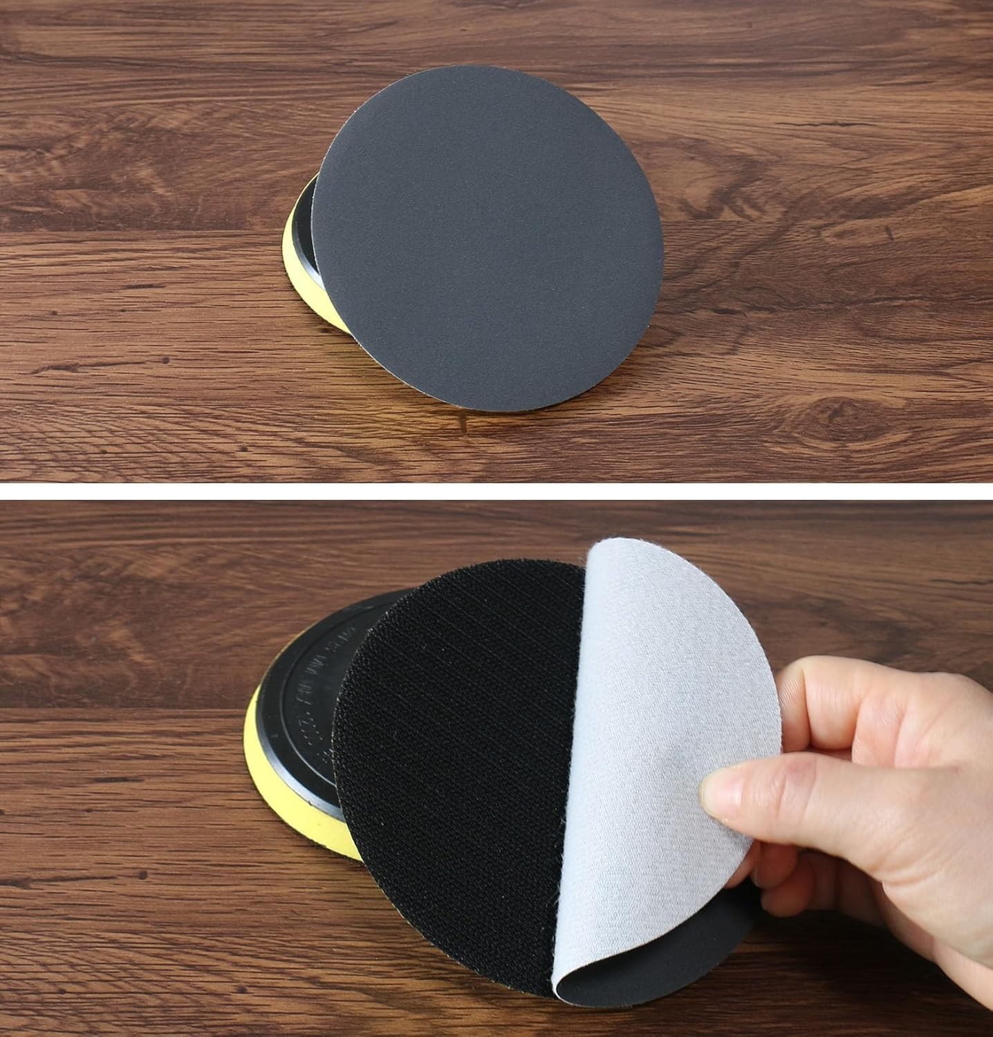 50Pcs 5 Inch 600 Grit Non-Porous Wet and Dry Hook and Loop Sanding Discs for …