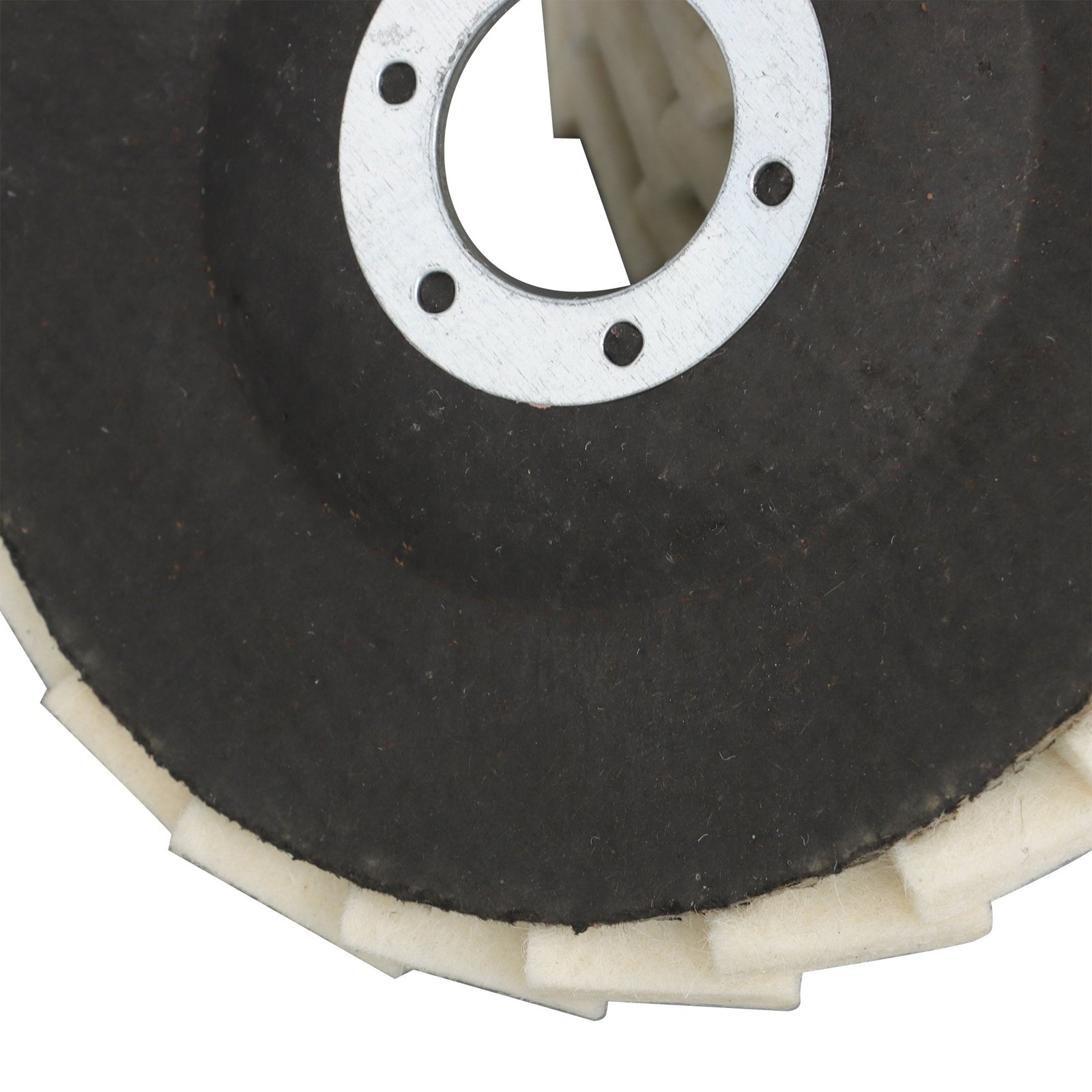 8 Pcs Wool Polishing Wheel Disc Set 4.5 x 7/8″ Buffing Wheel & Buffing Compound