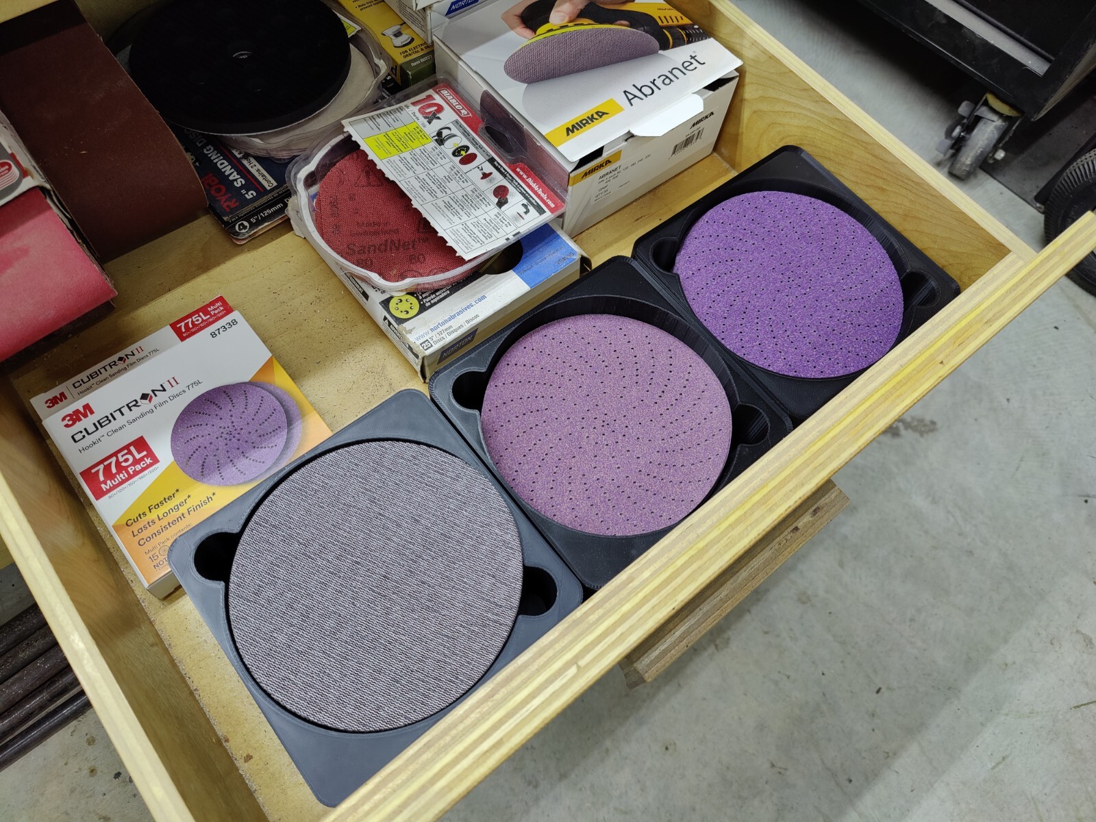 Orbital Sandpaper Holder, 6″ (150mm)