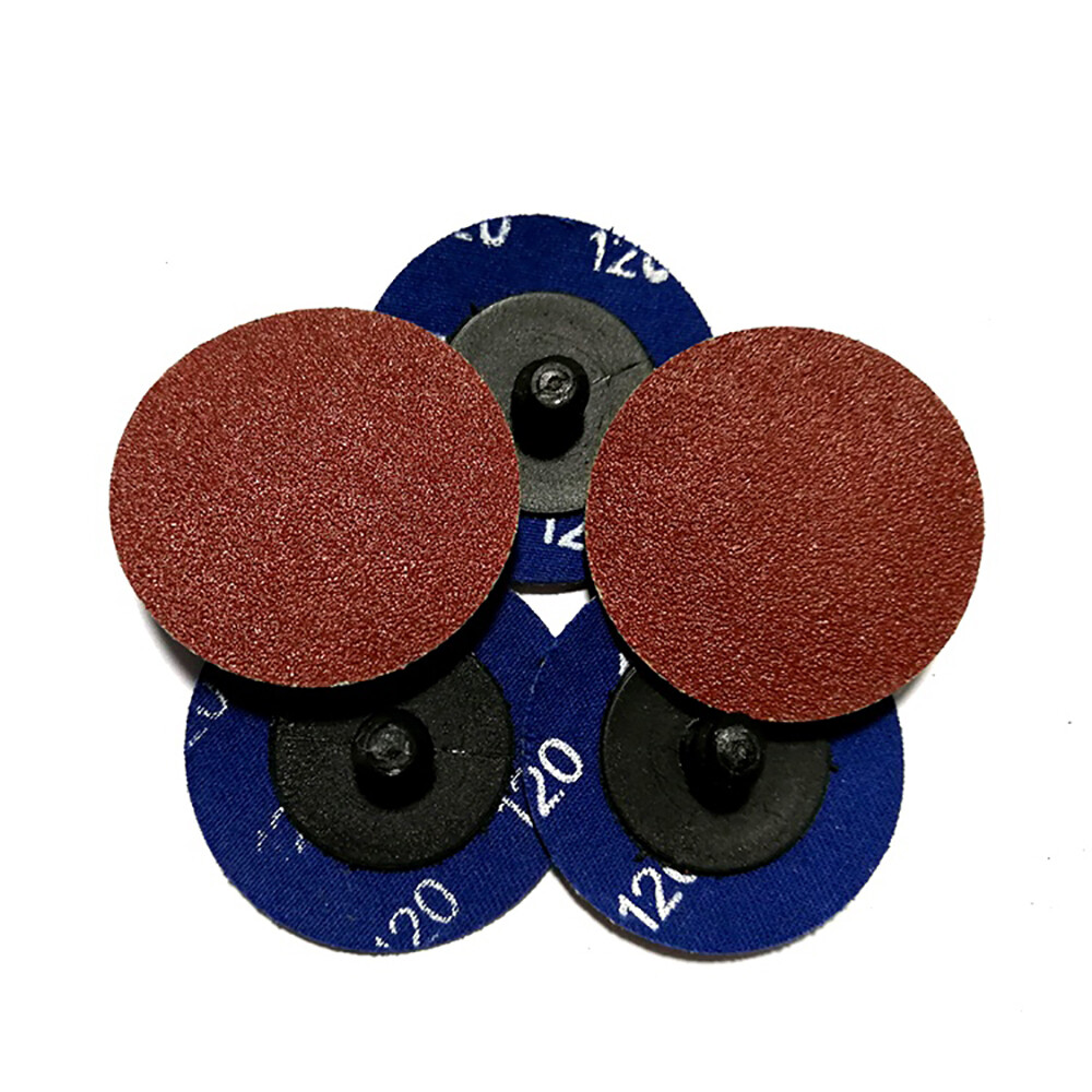 50mm 2″ Medium Type R Quick Change Sanding Discs 36-240 Grit Abrasive Roll Lock