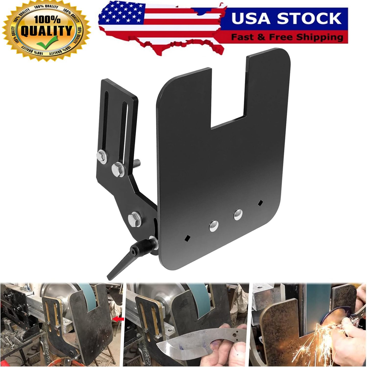 Upgrade Belt Grinder Tilt Table Fits 2×72″ Knife Grinder for Knife Bevels Making