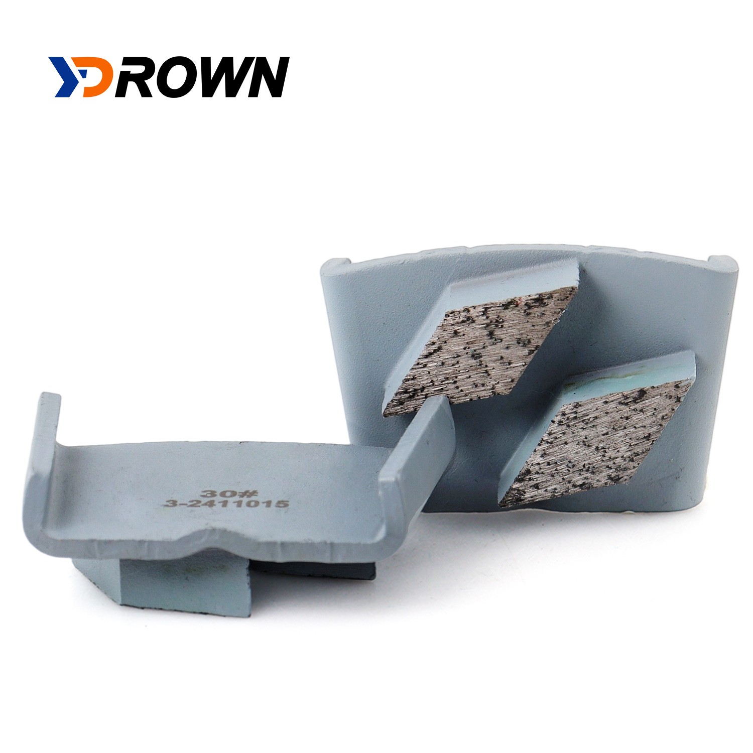 Trapezoid Metal Bonded Segments Diamond Grinding Pads for Concrete Floor Machine