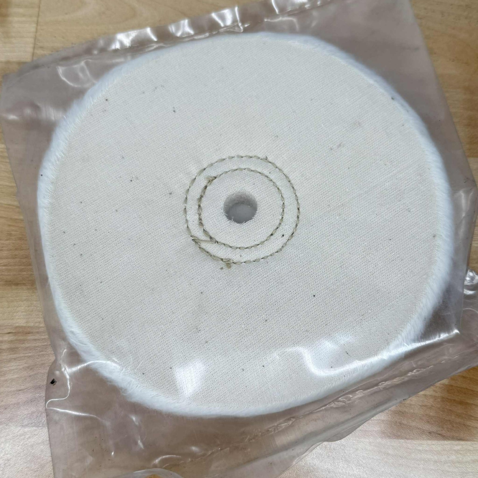 Sears Craftsman 6″ Buffing Wheel 1/2″ Arbor Hole 40Ply Cotton Buff New Sealed