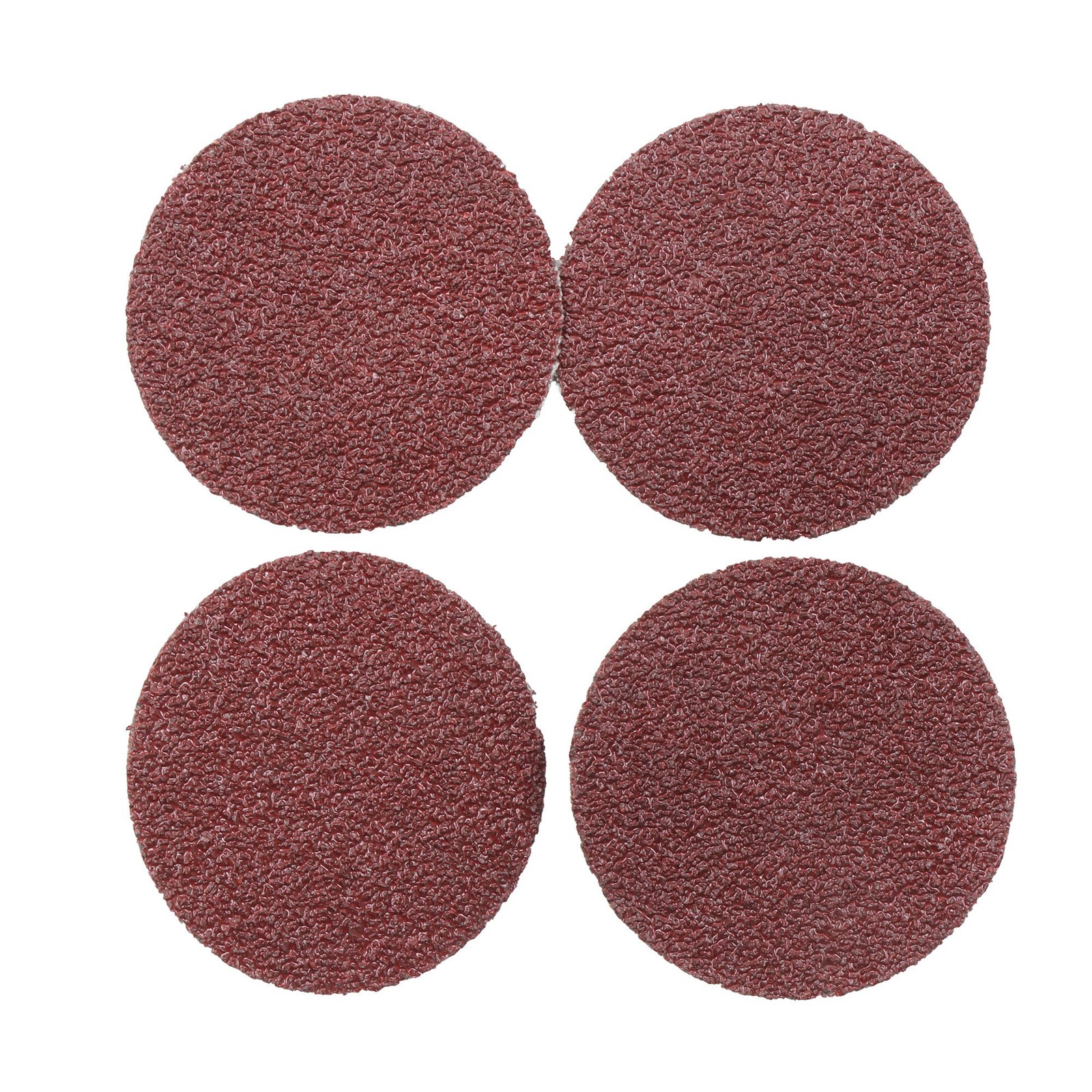 150 Pieces 2 Inch 60 Grit Medium Red Torque Sanding Discs for Die Grinder