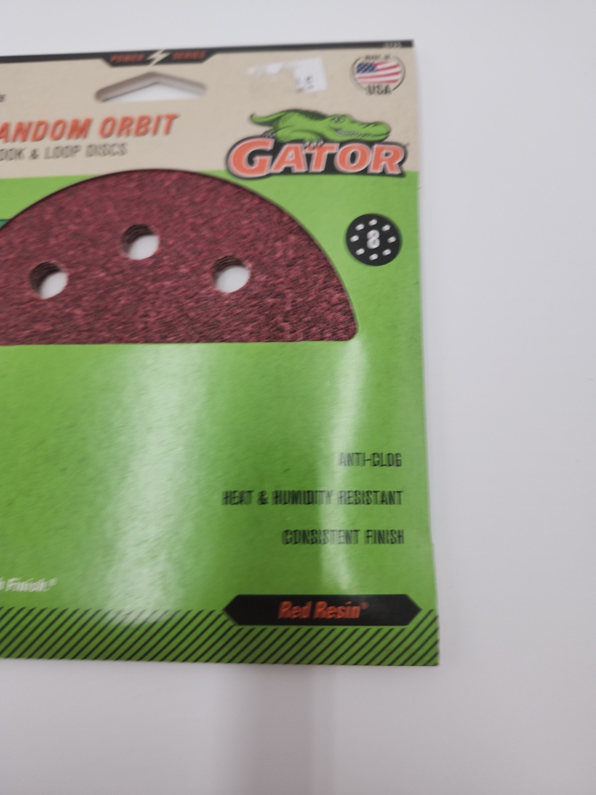 Gator 2pk 23725 60 Grit Coarse Hook & Loop Sanding Disc 5 Dia. in.