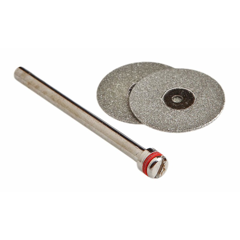 Forney 60250 30,000 rpm Diamond Wheel Kit with 3/4 in. Wheels & 1/8 in. Mandrel
