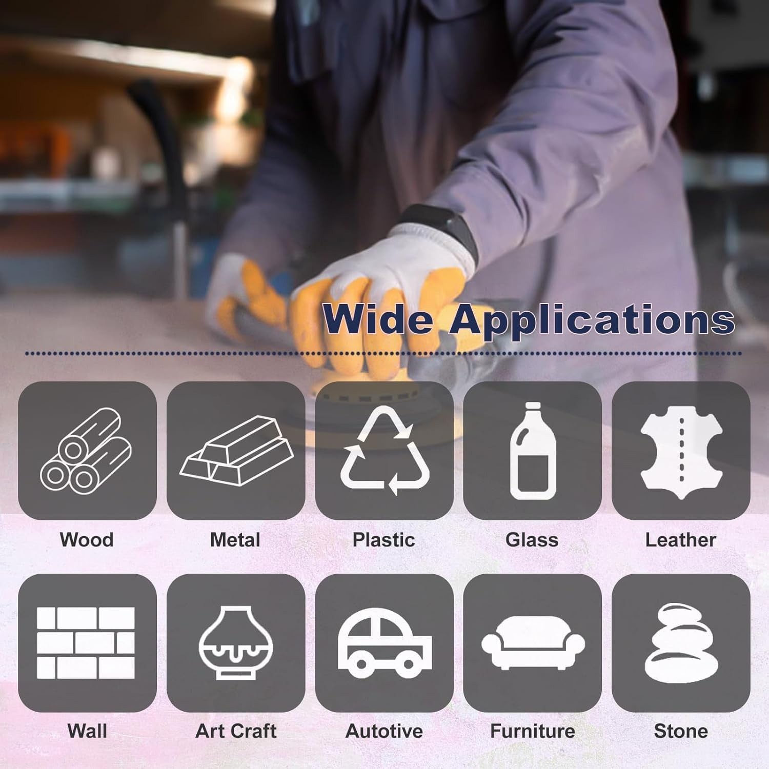 5-Inch Wet/Dry Sanding Discs – 20Pcs Silicon Carbide for Smooth Finishes