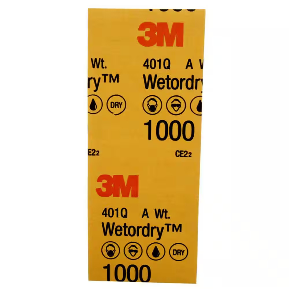 Imperial Wetordry 3.7 In. X 9 In. Ultra Fine 1000-Grit Sheet Sandpaper (10-Pack)