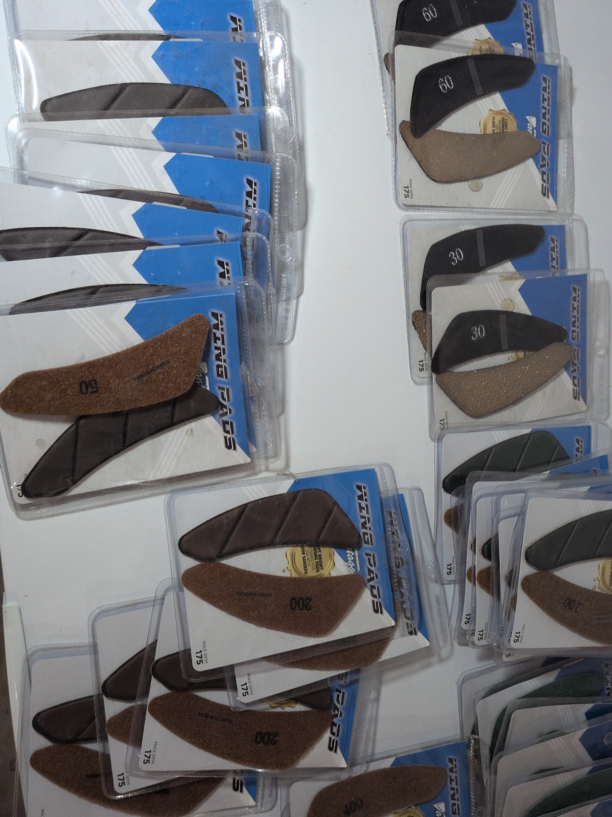 Huge Lot Of Diamond Vantage Wing Pads, Concrete And Stone Polishing