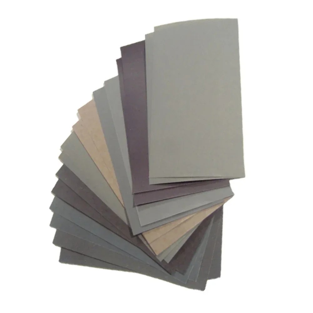 15PCS/Set Wet /Dry Sandpaper 400/3000 Grit Sand Paper Sanding Paper Abrasive