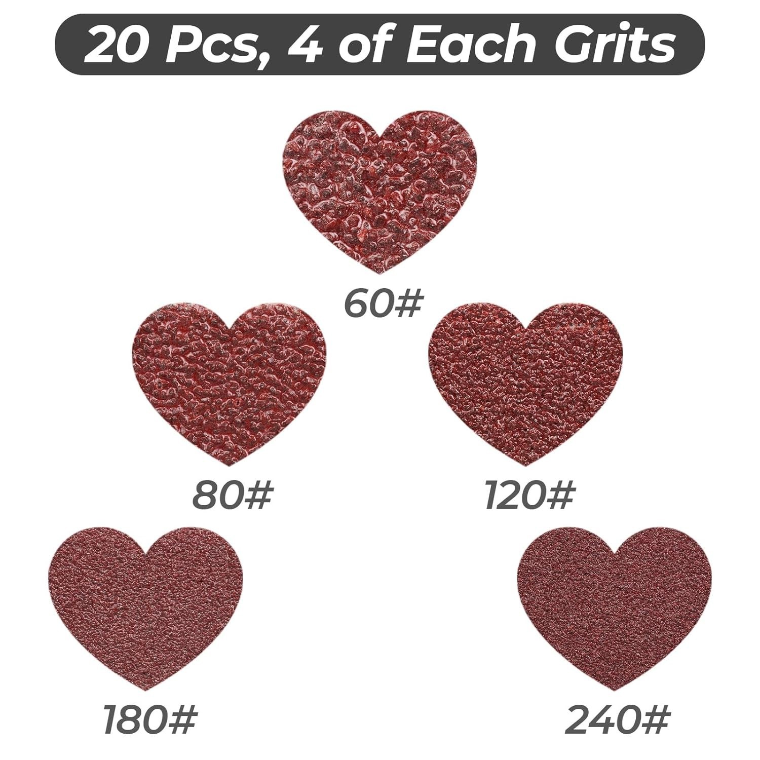 20x 1/2″ x 18″ Sanding Belts 60 80 120 180 240 Grit Aluminum Oxide for Wood Meta