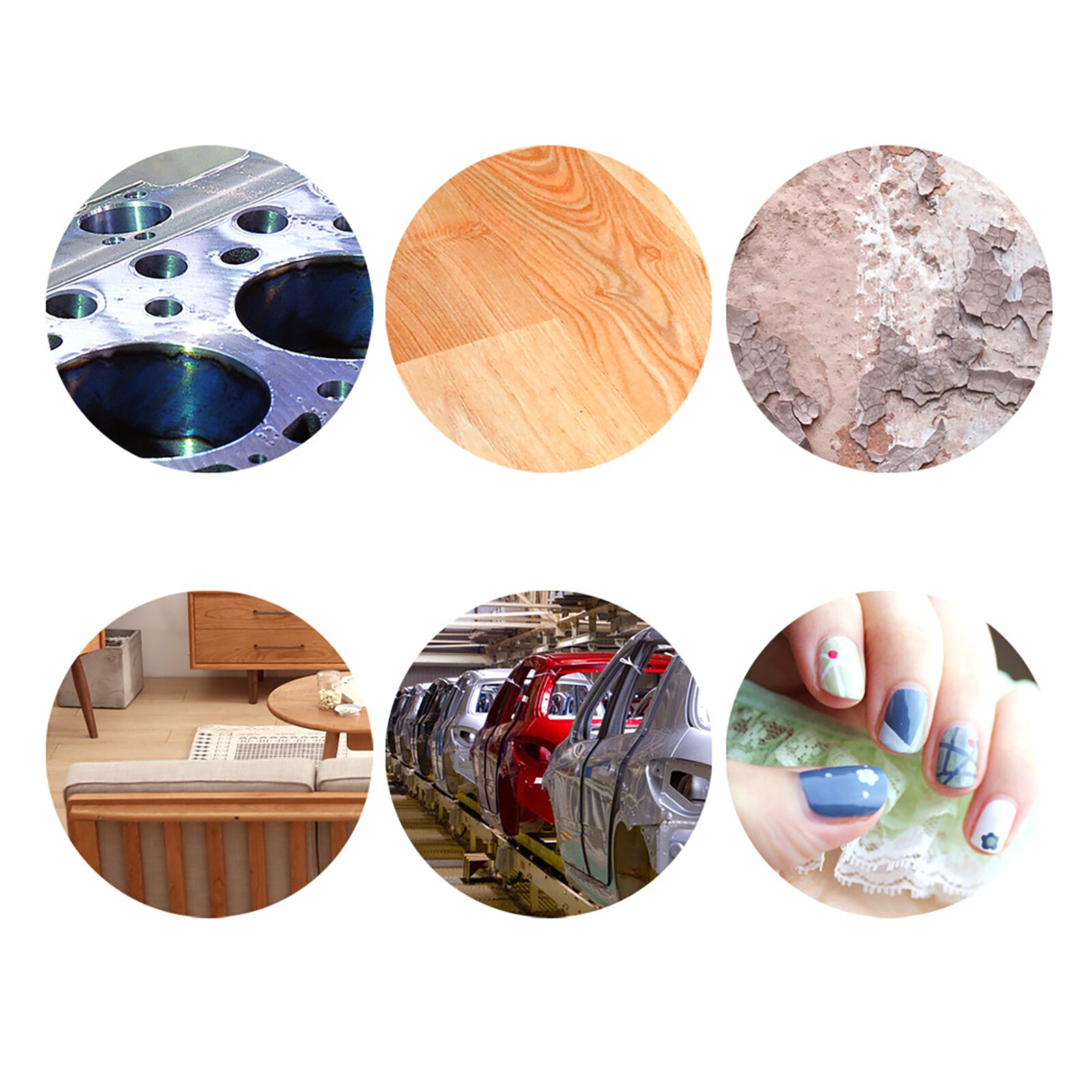150mm Wet and Dry Sanding Discs 6 inch Sandpaper Hook and Loop Pads P60 – P10000