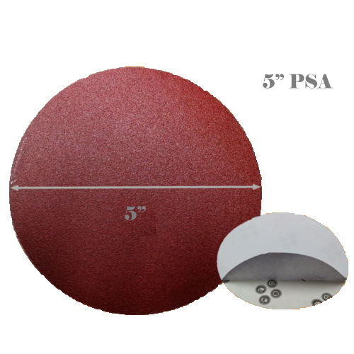 50x 5″ PSA Self Adhesive 80-320 Grit Sand Disc Stick On Sandpaper Sheet Peel