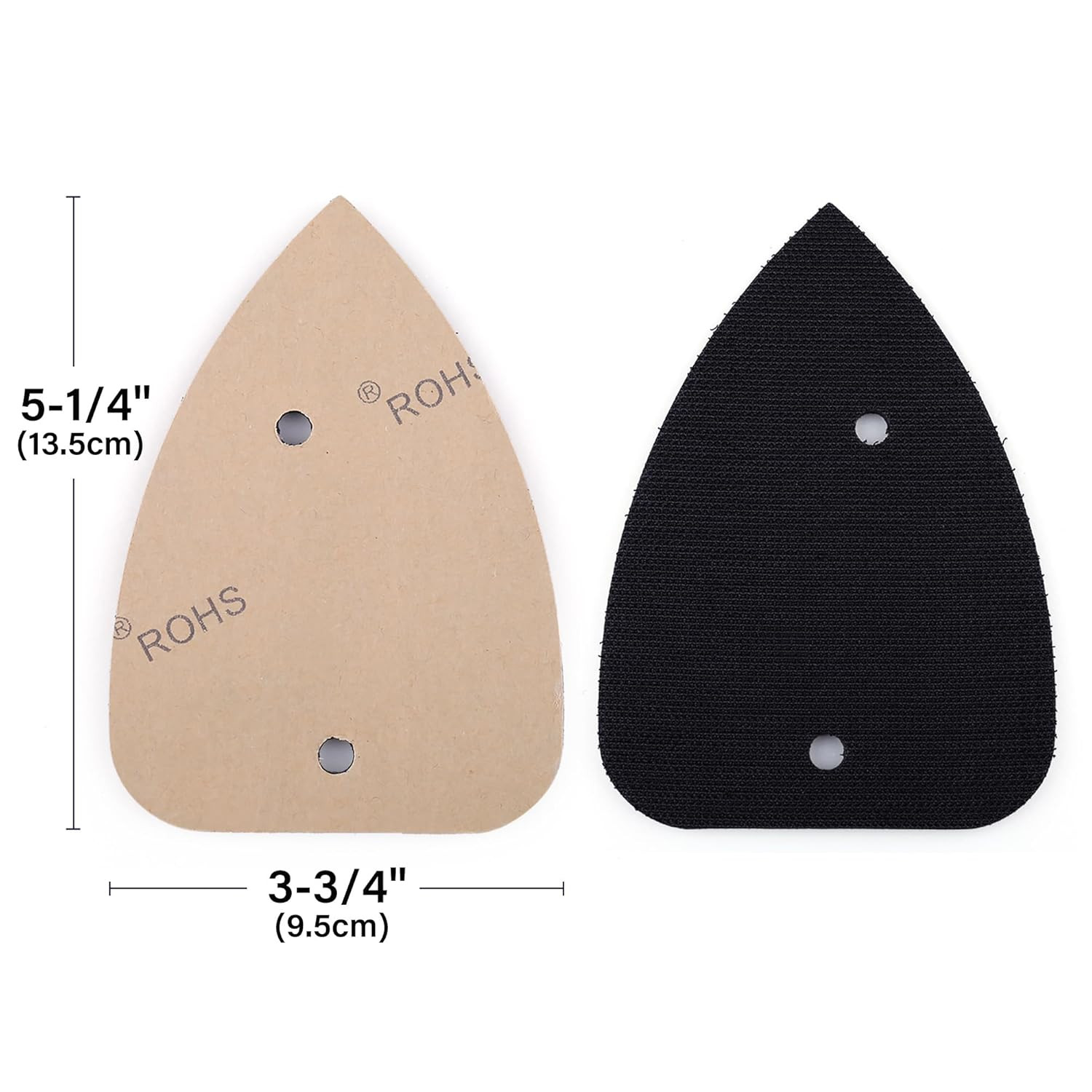 Lotfancy Detail Sander Replacement Backing Pad, Replaces OE # 577044-01, Pack of