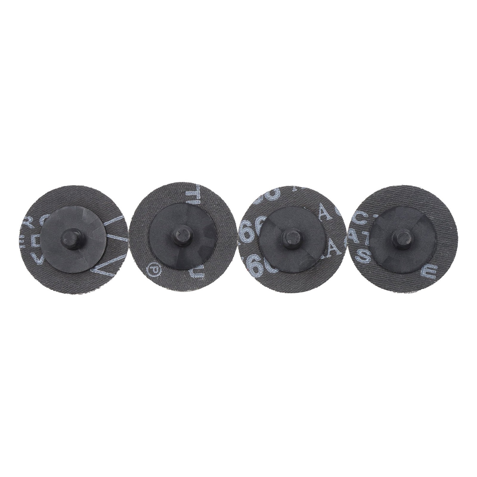 150 Pieces 2 Inch 60 Grit Medium Red Torque Sanding Discs for Die Grinder