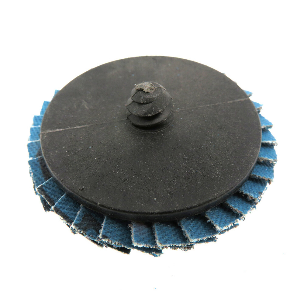 11Pcs 2″ 50mm Flap Disc Roll Lock Quick Change Sanding Discs Mix Set 40-120 Grit